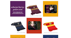 Desktop Screenshot of echarpe-harry-potter.com